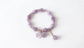 **Charm Hub Beaded Bracelets – 25-Piece Set, Standard Size, Customizable, Lavender, Baby Pink & Dusky Green